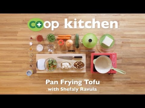 Pan Frying Tofu