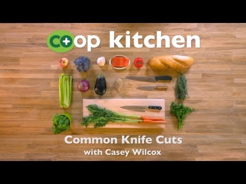 Common Knife Cuts