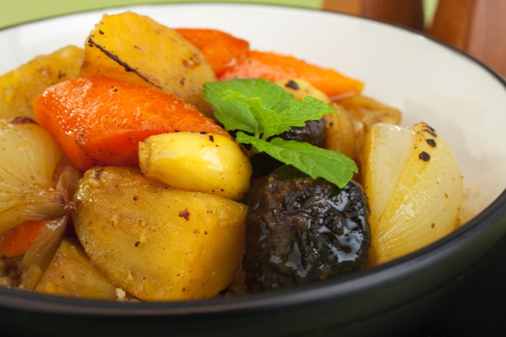 Carrot and Sweet Potato Tzimmes