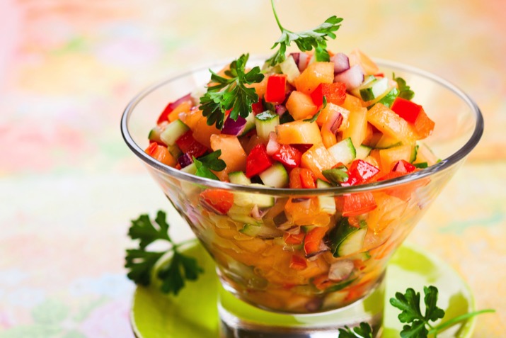Cucumber Melon Chutney