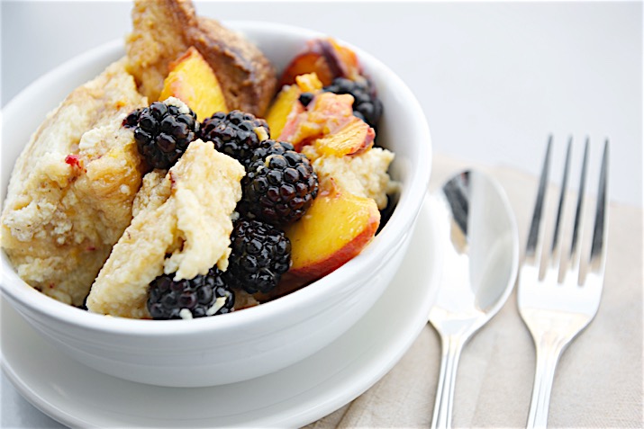 Fruit-Topped Bread Pudding