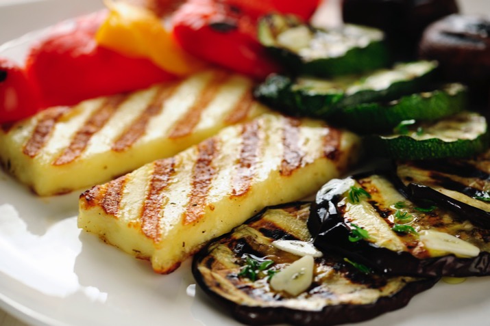 Grilled Eggplant Napoleon