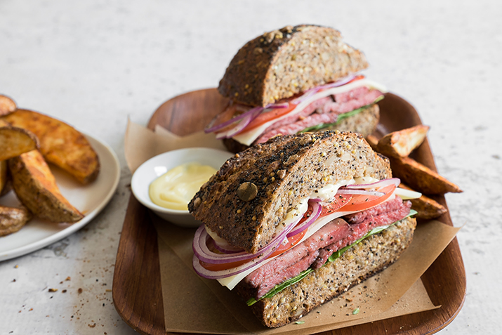 Hanger Steak Sandwiches