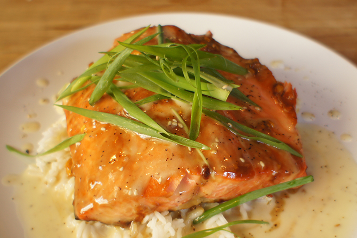 Miso Glazed Salmon