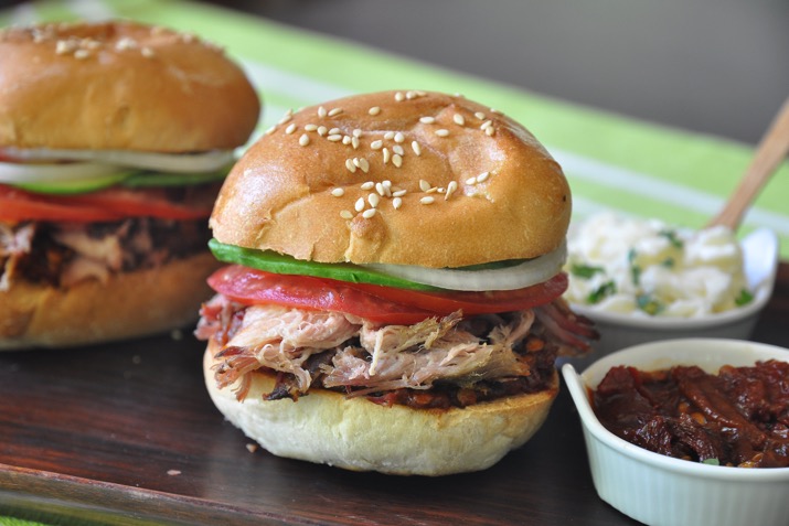 Pulled Pork Cemita Sandwich