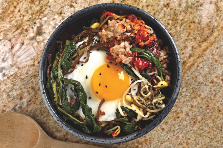 Quick Vegetable Bibimbap