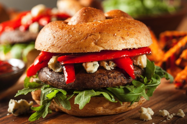 Smoky Grilled Portobello Burger