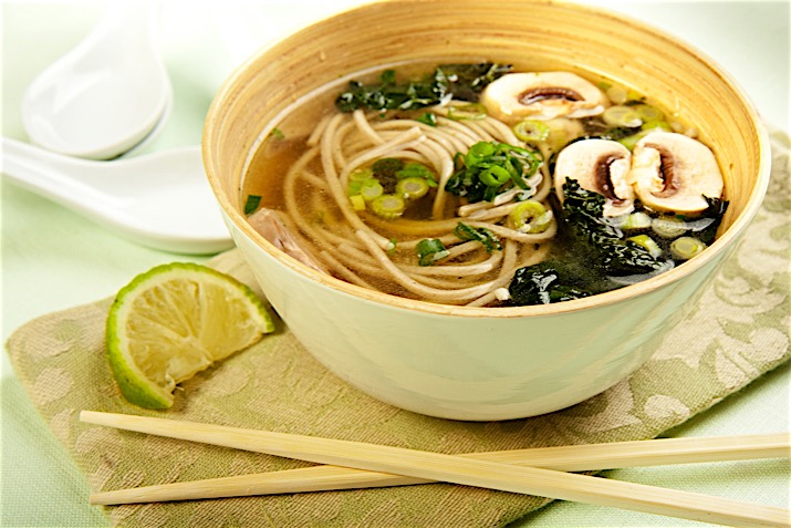 Soba with Kale and Edamame