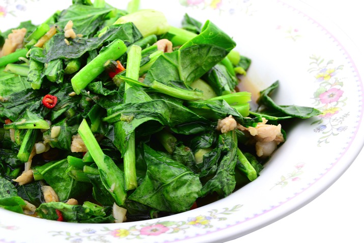 Southeast Asian Pork and Kale Stir-Fry