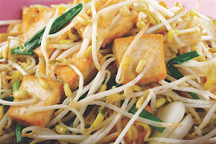 Spicy Szechuan Sprout Salad