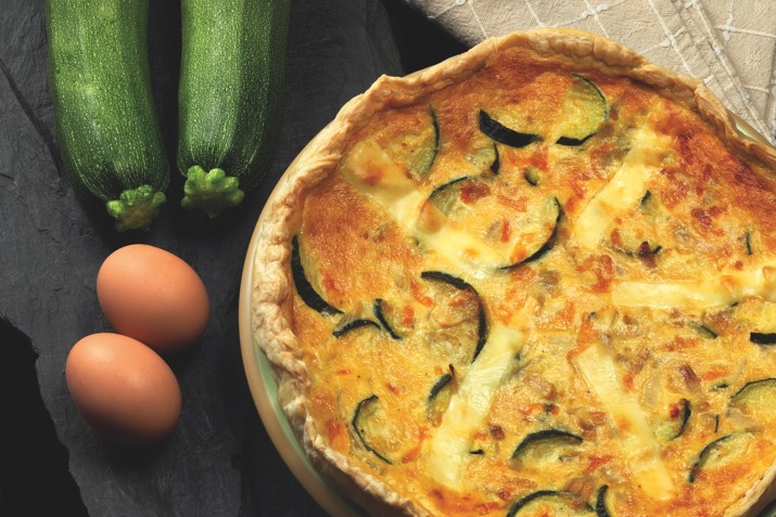 Summer Vegetable Quiche