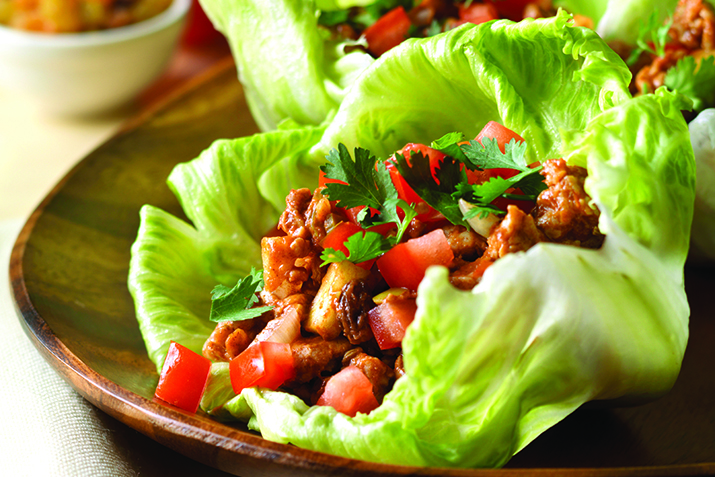 Thai Lettuce Wraps with Seitan