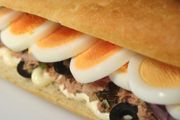 Tuna Nicoise Pan Bagnat