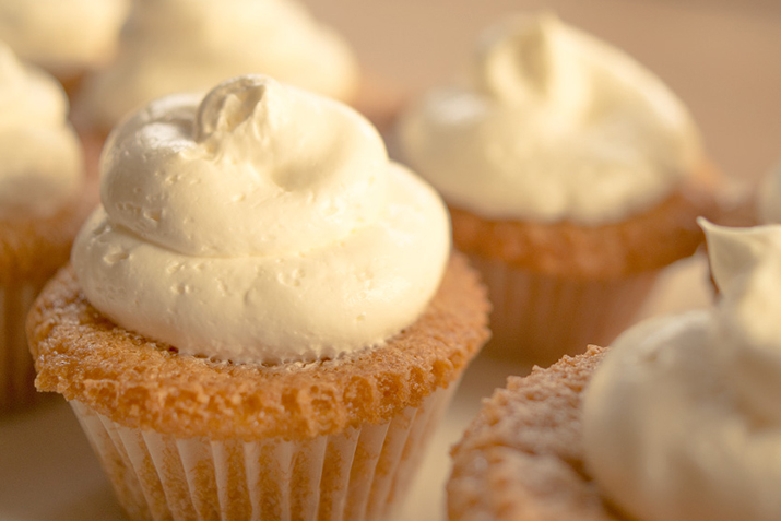 Wheat-free Vanilla Cupcakes