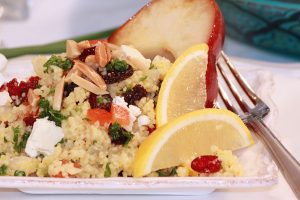 Roasted-Pears-with-Couscous-and-Winter-Fruits
