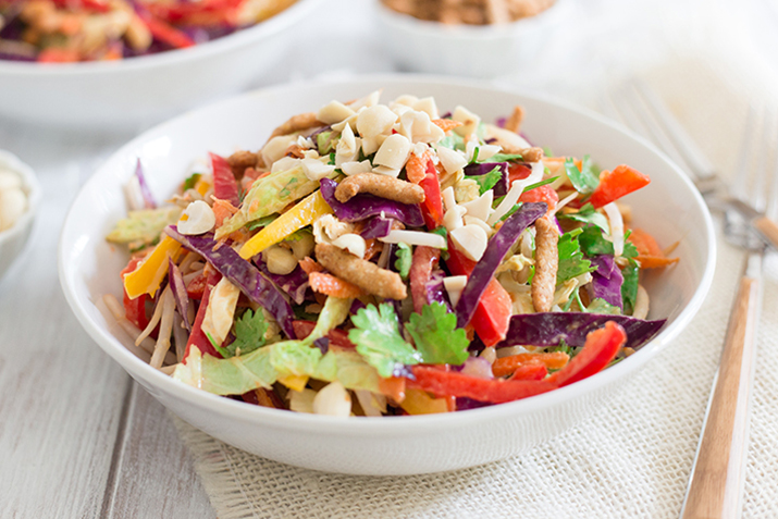 Thai Salad with Peanut Dressing
