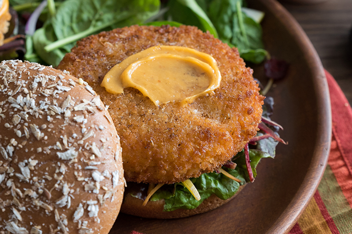 Garnet Yam Burgers