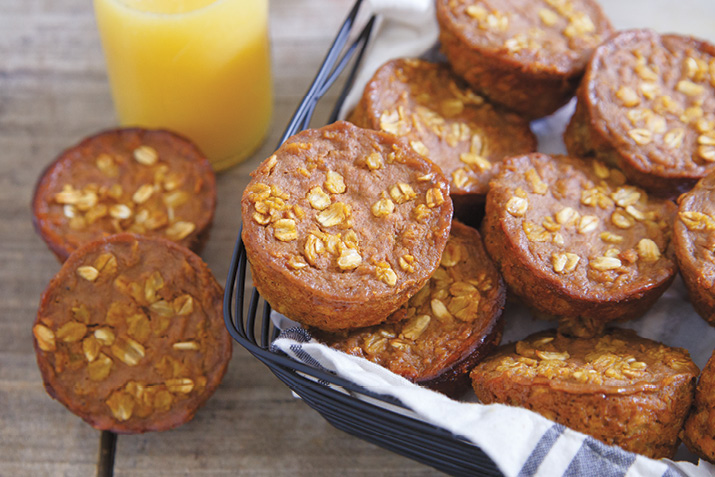 Pumpkin Spice Oat Bakes