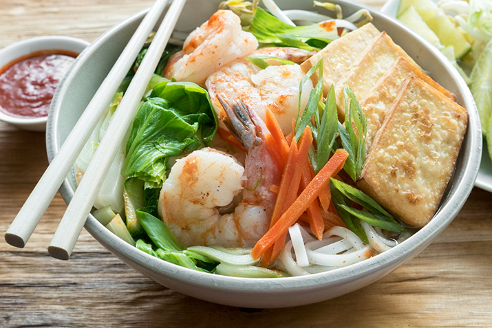 Pho with Shrimp