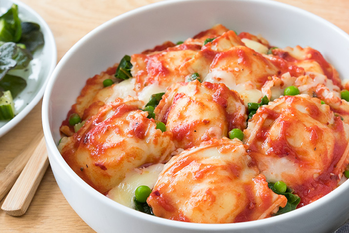 Ravioli_and_Chard_Diavolo