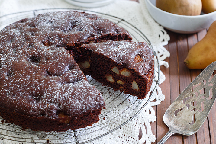 Chocolate Pear Cake