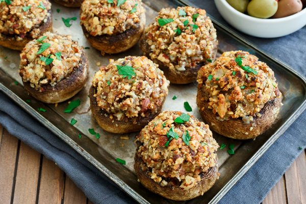 Blue Cheese Stuffed Mushrooms