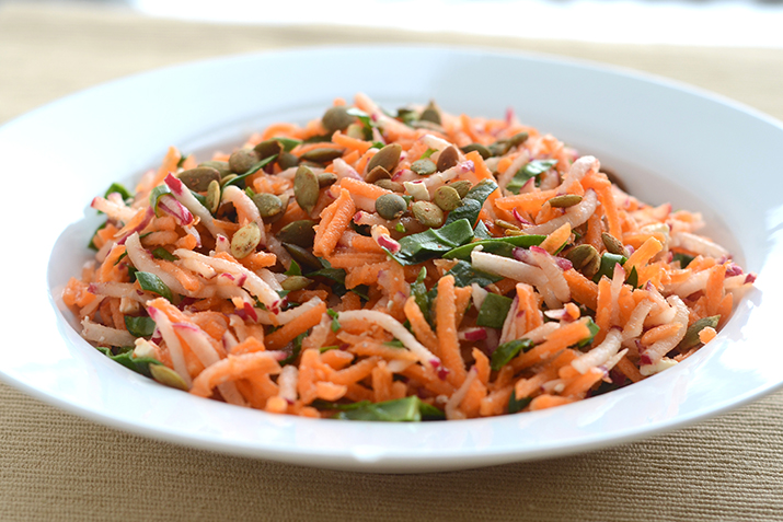 Moroccan Carrot Radish Salad