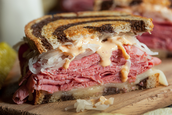 Reuben Sandwich with Russian Dressing