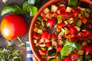 Garlic Basil Ratatouille