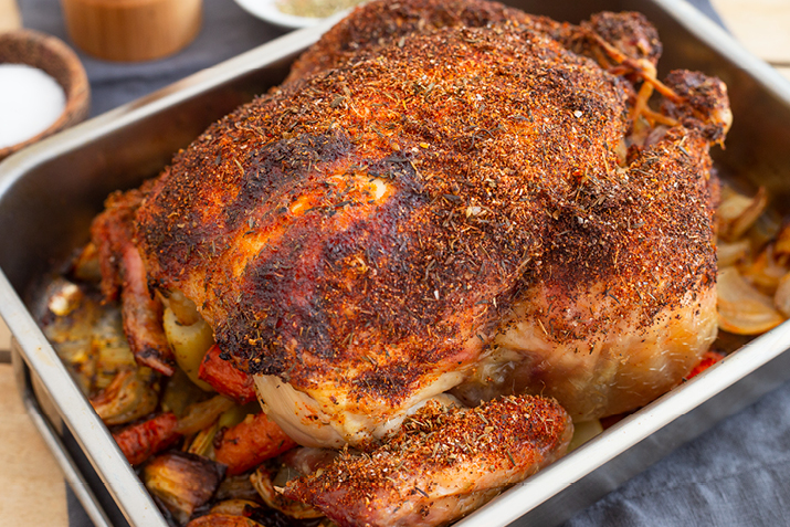 Cajun Roasted Chicken