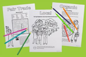 Co+op Explorers Coloring and Activity Sheets