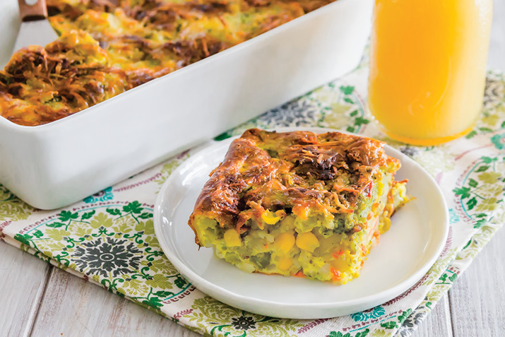 Very Veggie Egg Bake