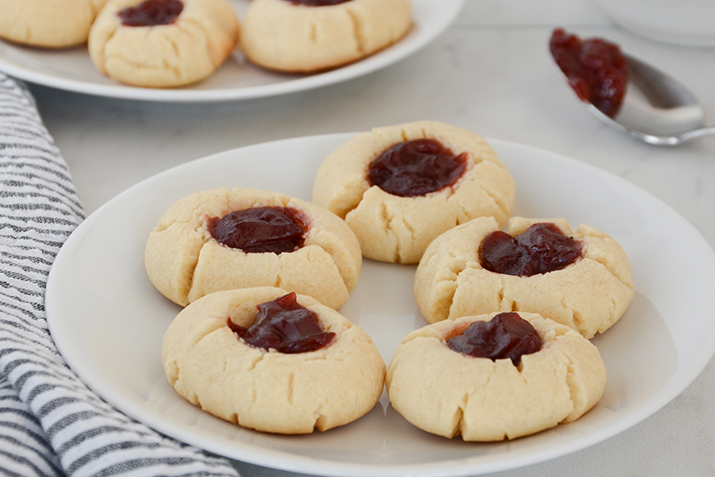 Strawberry Thumbprints