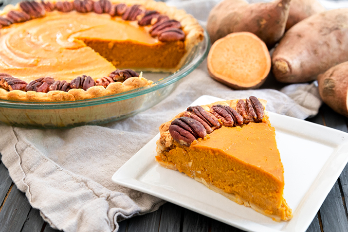 Spiced Sweet Potato Pie