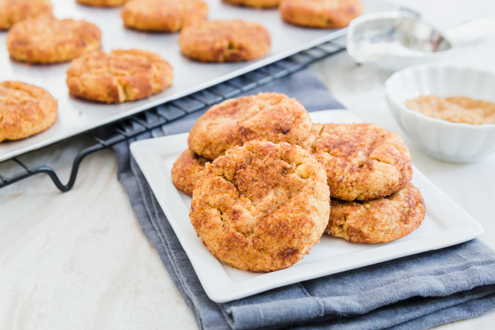 Peanut Butter Snickerdoodles