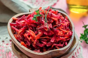 Gingered Beet and Apple Salad