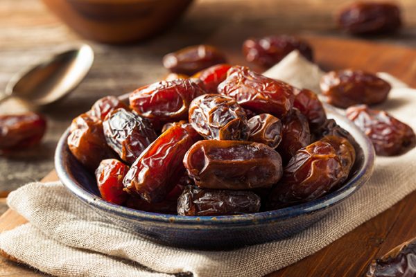 Medjool Dates in a Bowl
