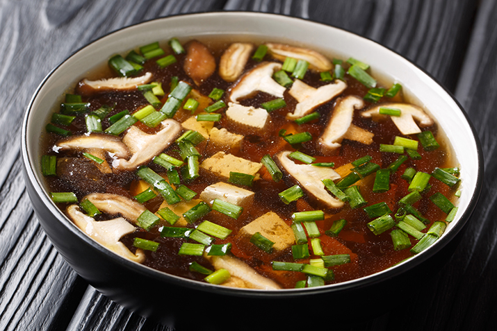 Ginger Miso Soup with Arame