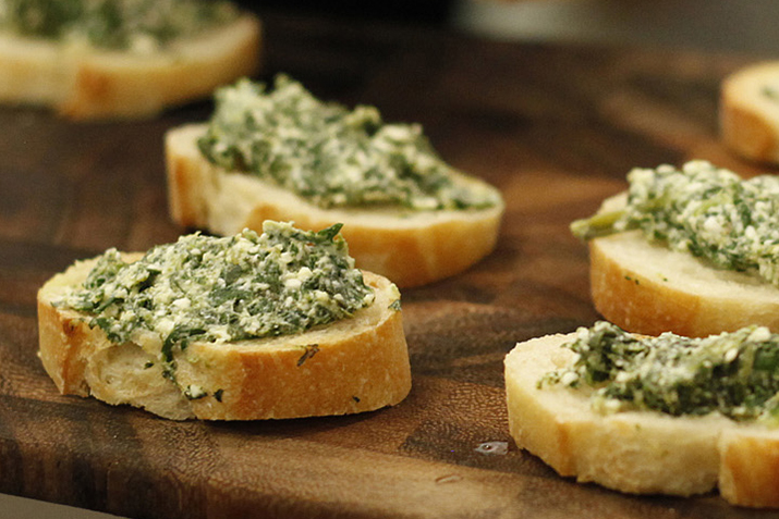 Rustic Artichoke Spinach Dip