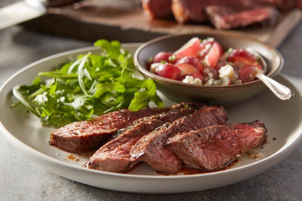 0621_Balsamic Marinated Steak with Grape Relish