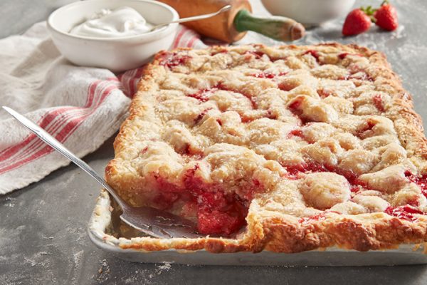 Strawberry Slab Pie