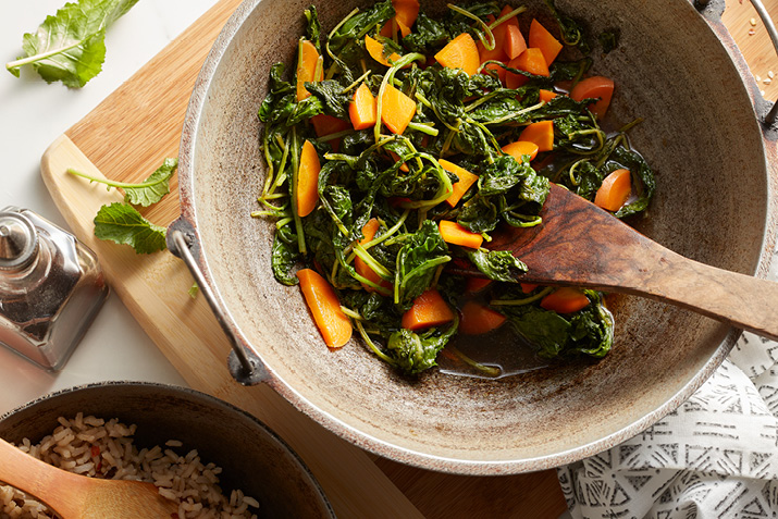 Baby Kale Stir Fry