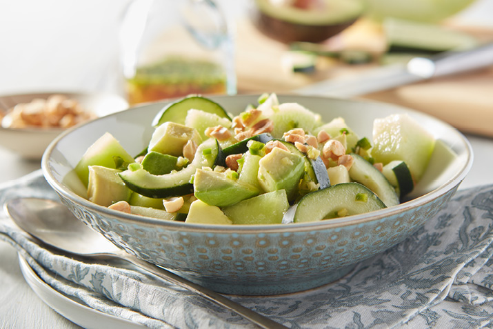 Spicy Honeydew Salad