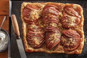 Pear Galette with Crystallized Ginger