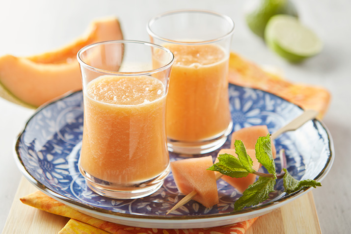 Cantaloupe Ginger Mocktail