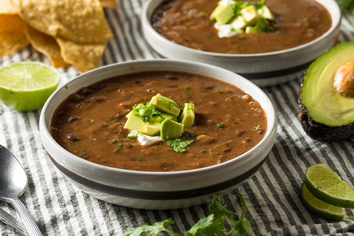 Salsalicious Black Bean Soup