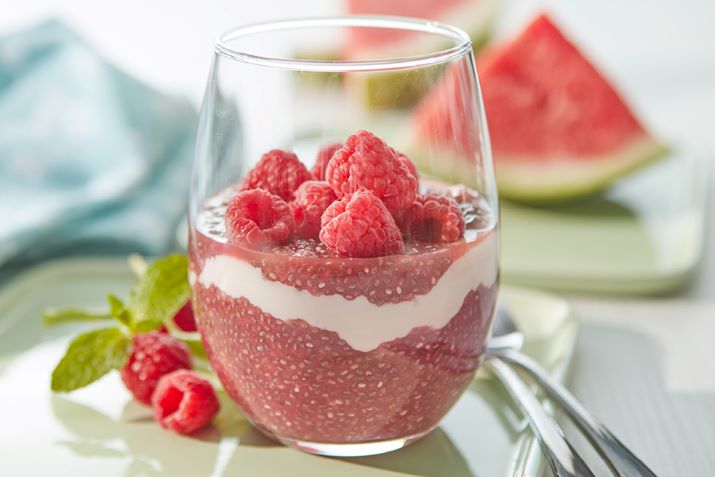 Watermelon Chia Parfait