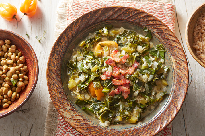Callaloo-style Collards