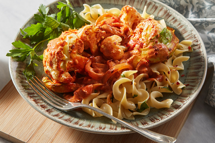 Cauliflower Paprikash