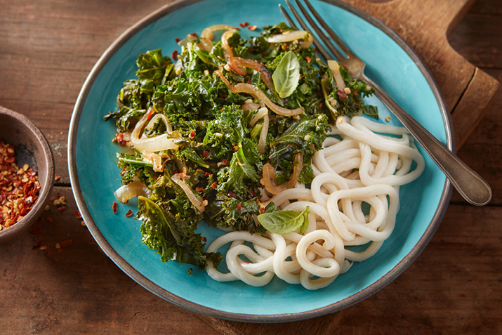 Adobo-Inspired Kale